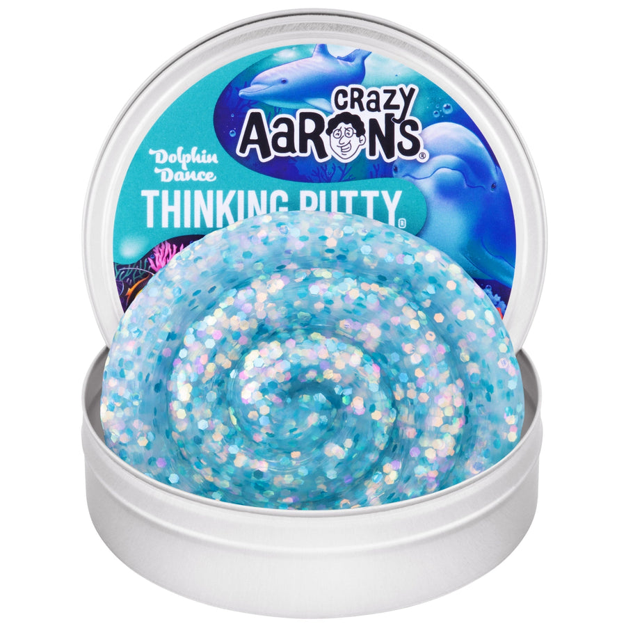 Dolphin Dance - 3.5" Thinking Putty Tin M8